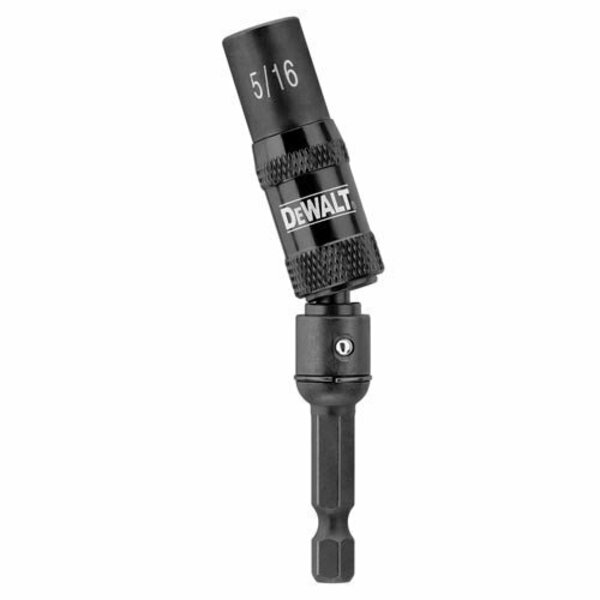 Dewalt Screw Driving, 5/16in. Magnetic Impact Ready Pivoting Nutdriver DW2219IRP